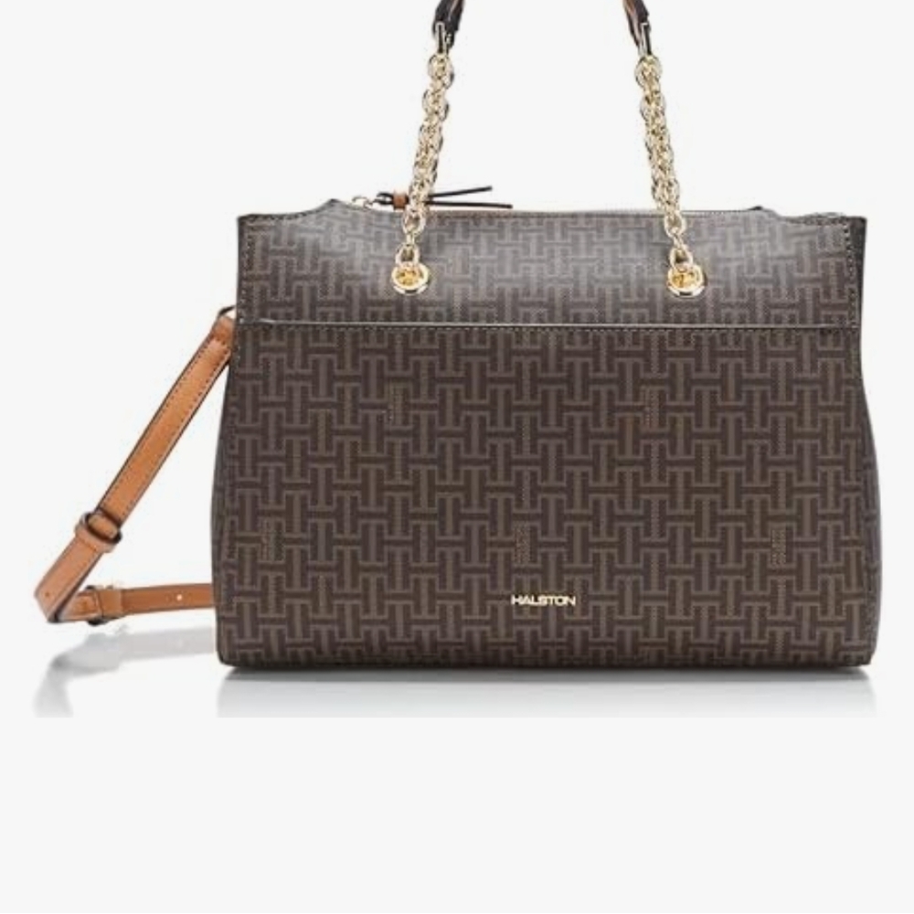 Brown Chain Strap Women's Bag